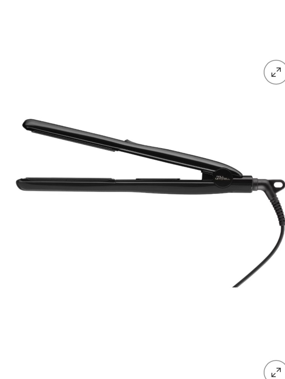 Paul Mitchell Smooth+ Flat Iron - Black - 1.25", NEW OPEN BOX